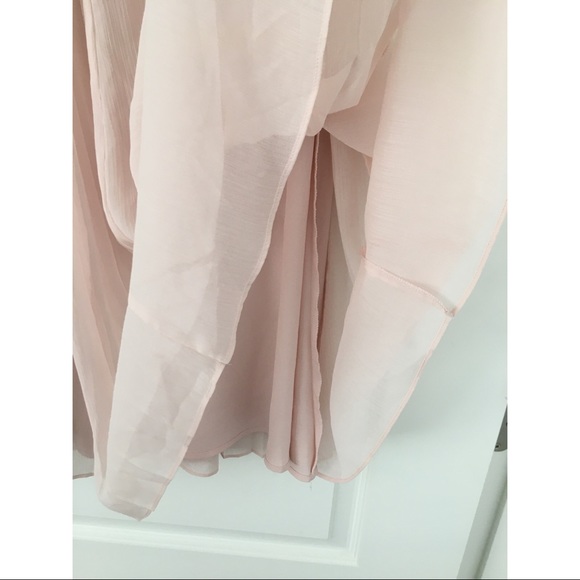 Aritzia Little Moon Pink Midi Pleated Peony Skirt - Picture 8 of 11